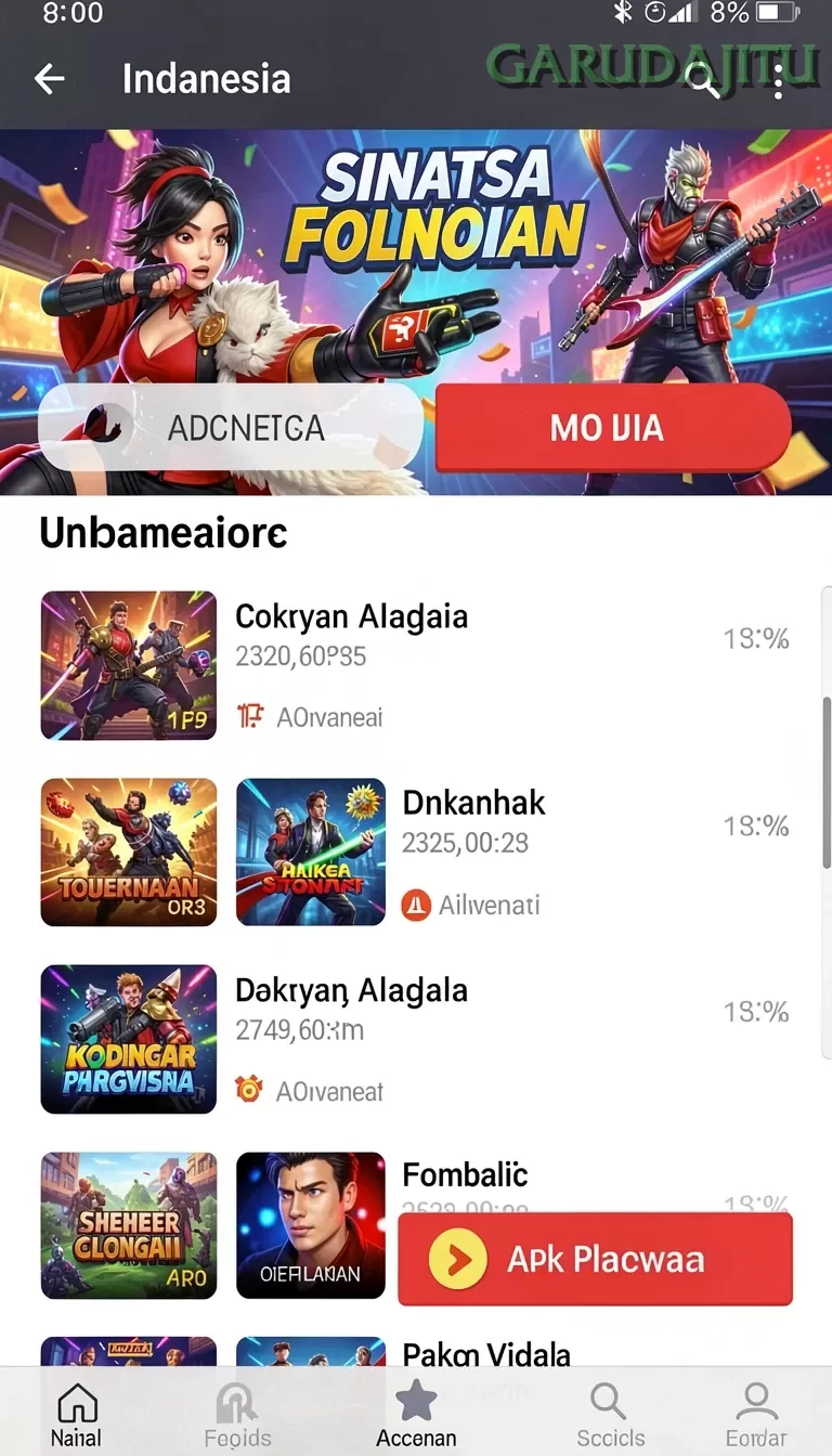 Screenshot Golden Horns nomor 2